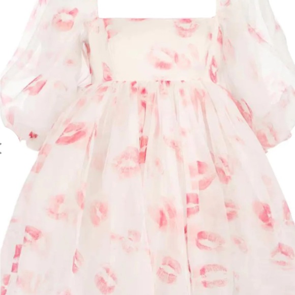 Selkie puff dress “kiss on the lips” medium - Picture 1 of 5